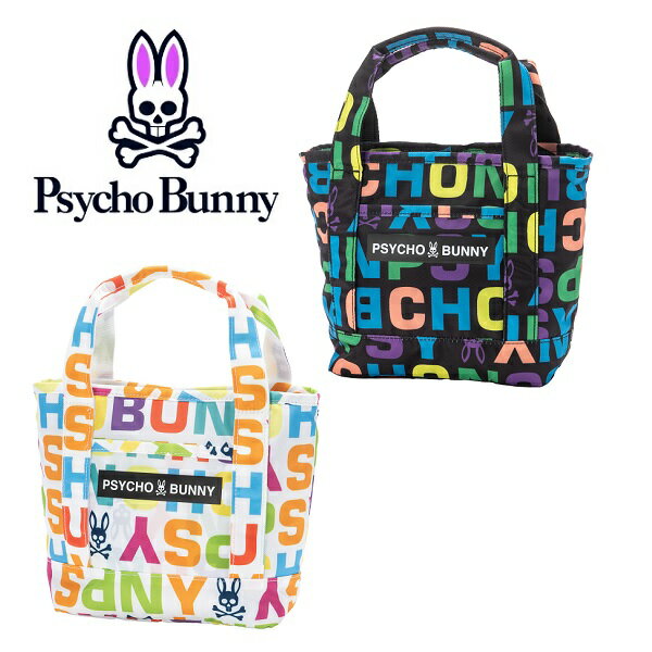 サイコバニー ゴルフ ラウンドバッグ MULTIPLE LOGO Psycho Bunny PBMG3FB9 1