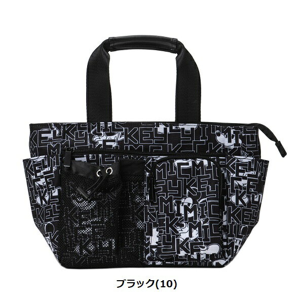 IG-GOLF 楽天市場店のディズニー ラウンドバッグ MONOTONE MICKEY GOLF ROUND BAG Disney XYMG5SB3｜アングル2