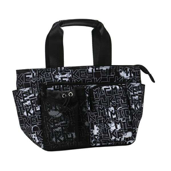 IG-GOLF 楽天市場店のディズニー ラウンドバッグ MONOTONE MICKEY GOLF ROUND BAG Disney XYMG5SB3｜アングル3