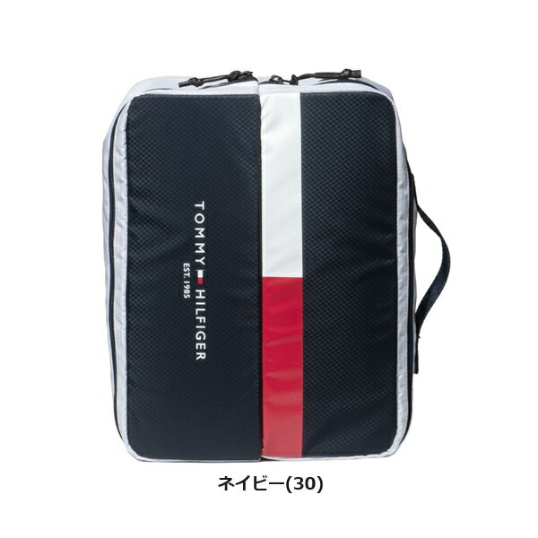 トミーヒルフィガー ゴルフ シューズケース シグネチャー TOMMY HILFIGER THMG4SEA