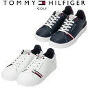 トミーヒルフィガー ゴルフ シューズ スパイクレス 2024年発売 TOMMY HILFIGER GOLF THMS4F