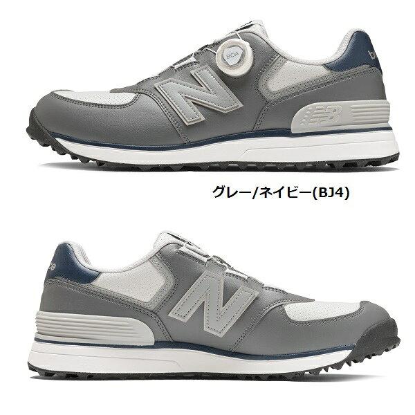 ニューバランス ゴルフシューズ スパイクレス ボア 574 v4 SL BOA(R) 2E メンズ レディース (ユニセックス) UG574BJ4 日本正規品 2025年発売 New Balance Golf