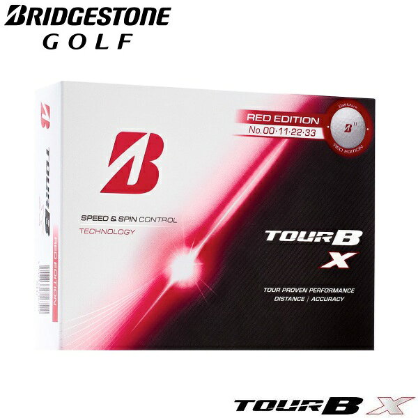 ■商品情報 ボール正面のBマークとサイド面のロゴを『 TOUR B X　RED EDITION 』はメタリックレッドで仕上げています。 ボールナンバーは「00」「11」「22」「33」のダブルナンバー仕様です。 ラウンド時に同伴者との差異化を図れるだけでなく、選ぶ楽しさもあり、誤球防止にも効果的です。 【タイプ】3ピース 【スピン】多い 【フィーリング】しっかり 【弾道】中弾道 【適応ヘッドスピード】40m／s以上 【カバー素材】アウターカバー：リアクティブiQ・ウレタンカバー／インナーカバー：新開発ST・インナーカバー 【ディンプル】シームレス330デュアルディンプル ※注意事項 ・モニターの発色具合によって実際のものと色が異なる場合があります。■商品情報 ボール正面のBマークとサイド面のロゴを『 TOUR B X　RED EDITION 』はメタリックレッドで仕上げています。 ボールナンバーは「00」「11」「22」「33」のダブルナンバー仕様です。 ラウンド時に同伴者との差異化を図れるだけでなく、選ぶ楽しさもあり、誤球防止にも効果的です。 【タイプ】3ピース 【スピン】多い 【フィーリング】しっかり 【弾道】中弾道 【適応ヘッドスピード】40m／s以上 【カバー素材】アウターカバー：リアクティブiQ・ウレタンカバー／インナーカバー：新開発ST・インナーカバー 【ディンプル】シームレス330デュアルディンプル ※注意事項 ・モニターの発色具合によって実際のものと色が異なる場合があります。