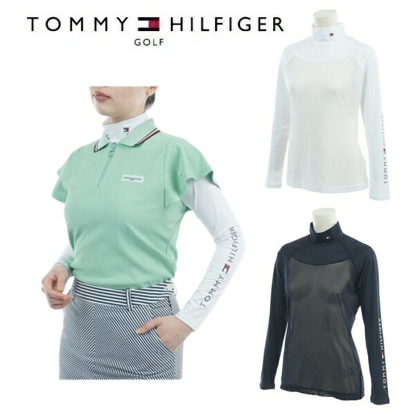 トミーヒルフィガー ゴルフ レディース モックネック メッシュインナーシャツ TOMMY HILFIGER THLA535