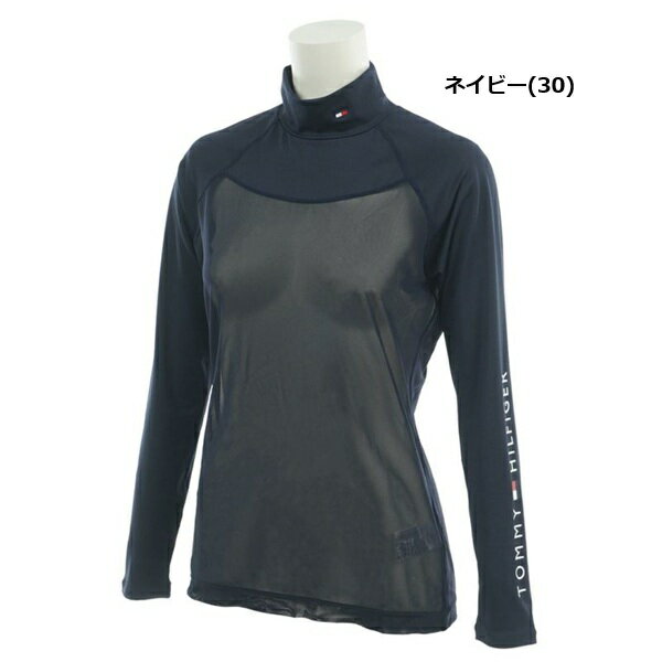 トミーヒルフィガー ゴルフ レディース モックネック メッシュインナーシャツ TOMMY HILFIGER THLA535