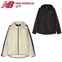 ニューバランス ゴルフ メンズ フルジップ ウィンド フーディー New Balance Golf 012-2120102(4)