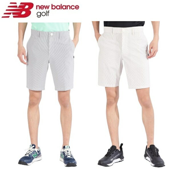 ニューバランス ゴルフ メンズ ストライプ ショートパンツ New Balance Golf 012-4132003 2024年春夏モデル