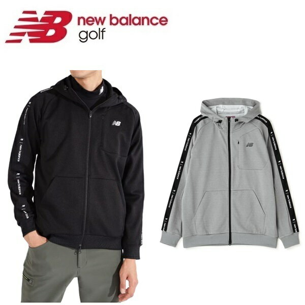 ニューバランス ゴルフ メンズ スウェット フルジップ フーディー New Balance Golf 012-4262001 2024年秋冬モデル