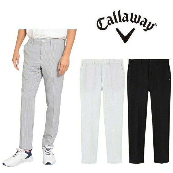 Rakuten - キャロウェイ メンズ ゴルフウェア ロングパンツ 8WAYストレッチ シアサッカー パンツ Callaway Golf C24126112