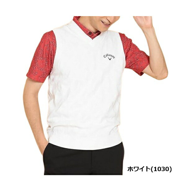 キャロウェイ ゴルフメンズ ベスト ダイヤジャガード ソフトタッチベスト Callaway Golf C24219100