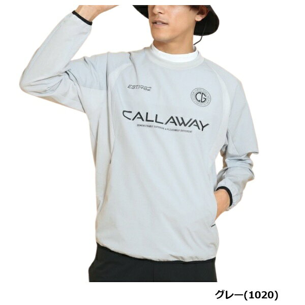 キャロウェイ ゴルフ メンズ 8WAYストレッチ クルーネックブルゾン Callaway Golf C25115101