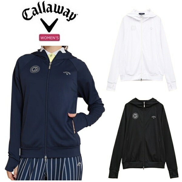 CALLAWAY - キャロウェイ ゴルフ レディース -3℃裏クールカノコUVパーカー Callaway Golf C25117203