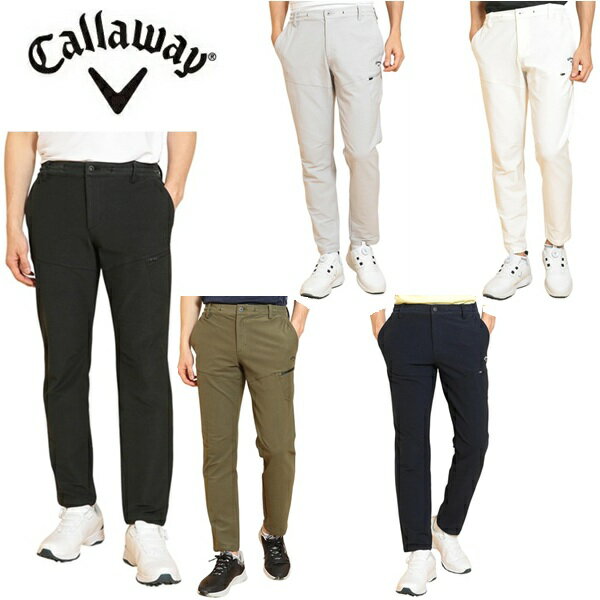 CALLAWAY - キャロウェイ メンズ ゴルフウェア 裏クール8WAYストレッチニットツイルパンツ Callaway Golf C25126108
