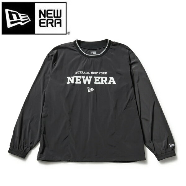 ニューエラ ゴルフ ウーブン プルオーバー ブラック NEW ERA (14859892) 2026年春夏モデル