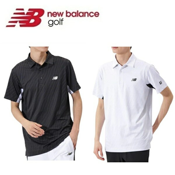 TAKEO KIKUCHI SPORT - ニューバランス ゴルフ メンズ シャツ トーナルゼブラ柄 半袖 カラーシャツ New Balance Golf 012-6168002 2026年春夏モデル