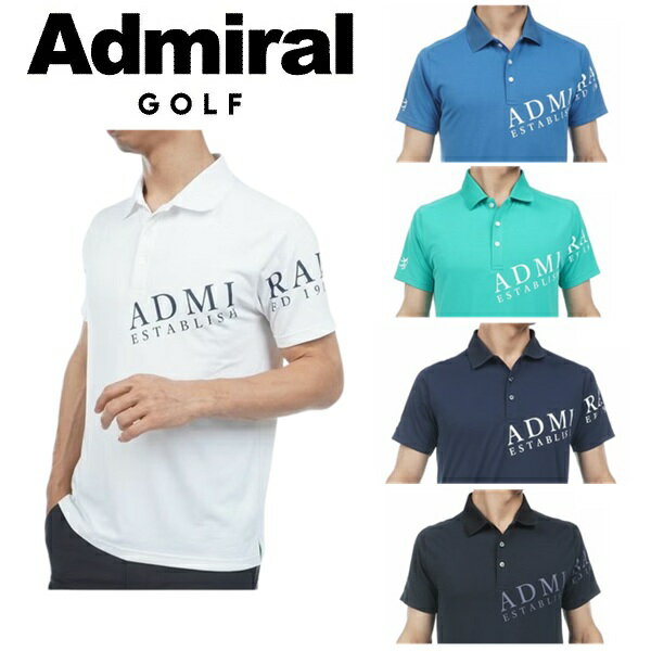 Rakuten - アドミラル ゴルフ メンズ カラタッチプラス ロゴポロシャツ ADMIRAL GOLF ADMA638 2026年春夏モデル