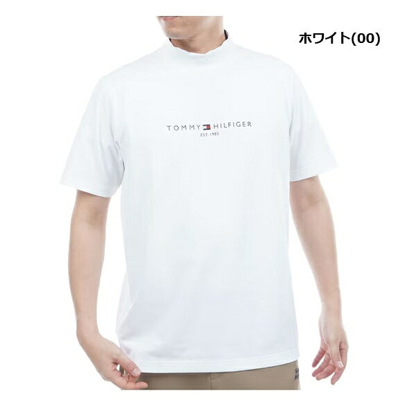 IG-GOLF 楽天市場店のトミーヒルフィガー ゴルフ メンズ レイブロックワッフル 半袖モックシャツ TOMMY HILFIGER THMA634 2026年春夏モデル｜アングル2