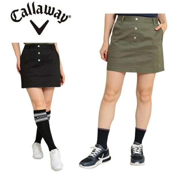 樂天商城 - キャロウェイ レディース スカート ストレッチツイル スカート C24128207 Callaway Golf 【2024年春夏モデル】