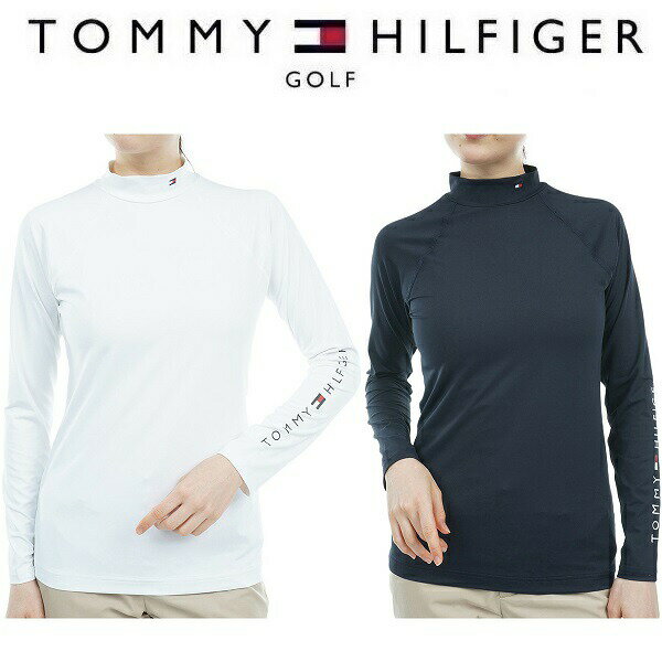 トミーヒルフィガー ゴルフ レディース TH モックネック長袖インナーシャツ TOMMY HILFIGER THLA317 1