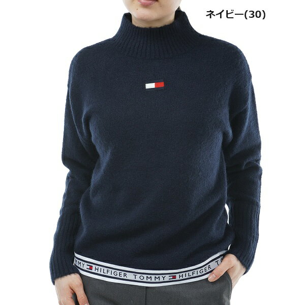 トミーヒルフィガー ゴルフ レディース スフレタッチ タートルセーター TOMMY HILFIGER GOLF THLA376