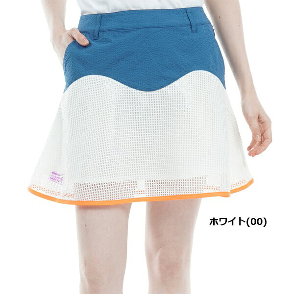 IG-GOLF 楽天市場店のアドミラル ゴルフ レディース レイヤーメッシュフレアスカート ADMIRAL ADLA321｜アングル2