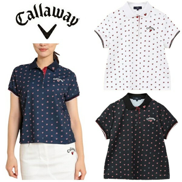 Rakuten - キャロウェイ ゴルフ レディース シャツ LOVE Callaway 鬼カノコ 半袖 ポロシャツ Callaway Golf C24134222