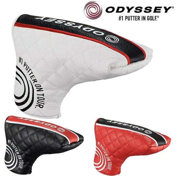 Head Covers - オデッセイ ゴルフ パターカバー オーセンティック ブレード パターカバー 26 JM Odyssey Authentic Blade Putter Cover 26 JM