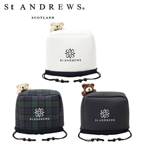 セント アンドリュース ゴルフ テディベアアイアン用ヘッドカバー St ANDREWS 042-6984315
