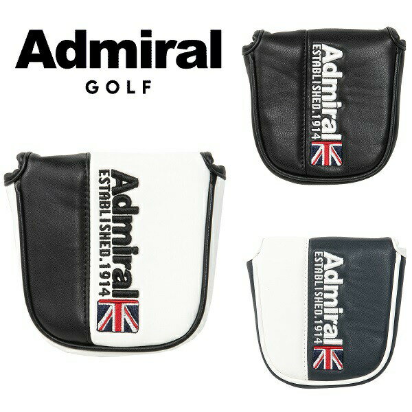 アドミラル ゴルフ パターカバー マレット用 Admiral Golf ADMG3BH4