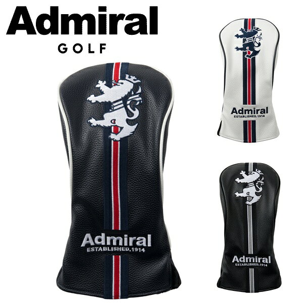 アドミラル ゴルフ ヘッドカバー ランパント ドライバー用 Admiral Golf ADMG6BHA