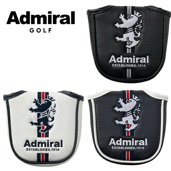 アドミラル ゴルフ パターカバー ランパント マレットタイプ Admiral Golf ADMG6BHE