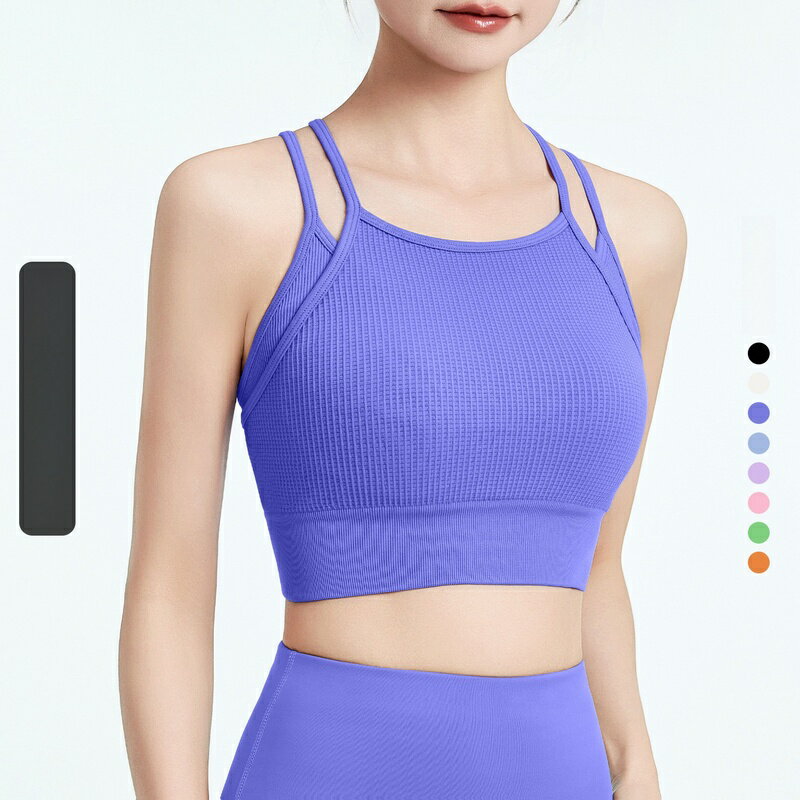 ■ この商品の特徴 ● 固定カップで美しく安定：激しい動きでもカップがずれにくく、自然な立体感で美しいシルエットをキープします。 ● 速乾素材で快適持続：汗を素早く吸収・拡散し、蒸れにくい快適な着心地を長時間保ちます。 ● シームレスな第二の肌感覚：肌に直接触れる部分はなめらかなシームレス仕様。縫い目による不快感がありません。 ■ 詳細な機能 【固定カップの優れたホールド力】 パッドが縫い付けられた固定カップ構造。ランニングやジャンプなどの激しい動きでも胸がしっかりホールドされ、揺れを大幅に軽減します。ノンワイヤーでありながら、自然で美しい立体感（肌理感）を実現。スポーツ時も、すっきりとした美しいラインを保ちます。 【通気性と速乾性に優れた素材】 主素材はナイロン90%、ポリウレタン10%。高い伸縮性と通気性を兼ね備え、運動時の発汗を素早く拡散・蒸発させます。春夏秋のシーズンを問わず、ムレにくくサラッとした快適な着心地が特徴です。洗濯後の乾きも早く、毎日のアクティブな生活をサポートします。 ■ 使用シーン ● ヨガやピラティスのクラスで ● ランニングやジョギングの時に ● ジムでの筋力トレーニング中 ■ 商品仕様 ブランドSUKOYAKA素材表地：ナイロン90%、ポリウレタン10% / 裏地：ポリウレタンカラーホワイト、グリーン、オレンジ、ブルー、ライトブルー、ブラックサイズS、M、L （サイズ詳細は画像のサイズ表をご確認ください）セット内容スポーツブラ 1枚 ■ ご購入前のご確認 ● モニター環境や撮影条件により、実物と色味が異なって見える場合があります。 ● 伸縮性のある素材のため、平置きサイズと実着サイズには個人差が生じます。 ● 洗濯はネットに入れて優しく手洗いするか、洗濯機のドライコースをご利用ください。