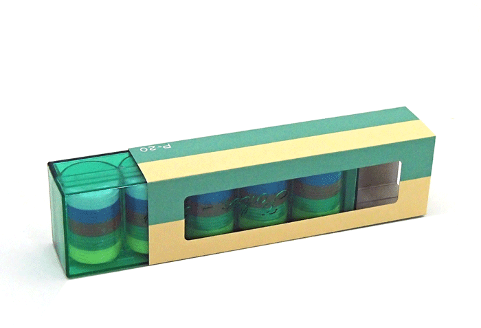 ポーカーチップ P−20 (32mmX100枚 5色)