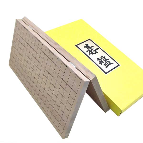 囲碁盤 打ち心地の良い厚型の新桂7号折碁盤(セール)