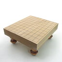 木製将棋盤 北海道産 栓(せん)2寸足付一枚板将棋盤