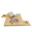 木製将棋セット 芳香と明るい色目の桧(ヒノキ)1寸卓上接合(ハギ)将棋盤と楓漆書き将棋駒(裏赤)に駒台付