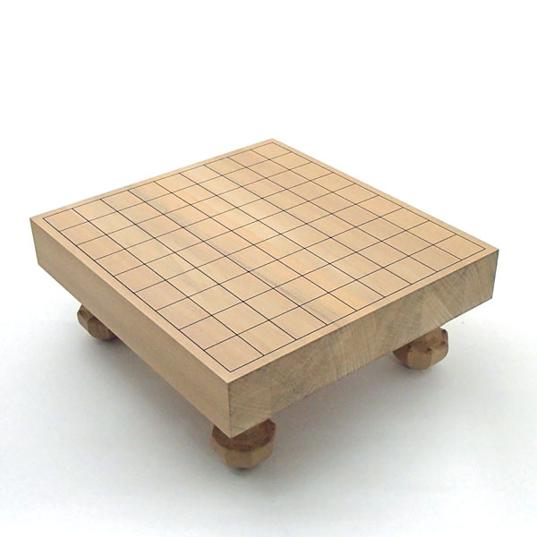 木製将棋盤　新桂（しんかつら）2寸足付接合将棋盤
