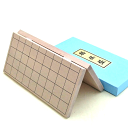 将棋盤 携帯便利 中厚の新桂6号折将棋盤(木製)