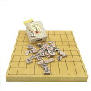木製将棋盤セット 新かや1寸卓上将棋盤竹と木製楓押し駒裏赤(四大書体の1番人気書体の菱湖)桐箱入り