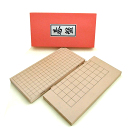 囲碁盤・将棋盤 これは便利 新桂(しんかつら)10号差込碁盤(裏面将棋盤)両用盤(約3cm厚)