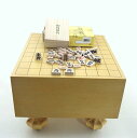 将棋盤セット 常識を破ったエコ足付将棋盤5寸(大石天狗堂)としっかり太字の国産木製特選将棋駒