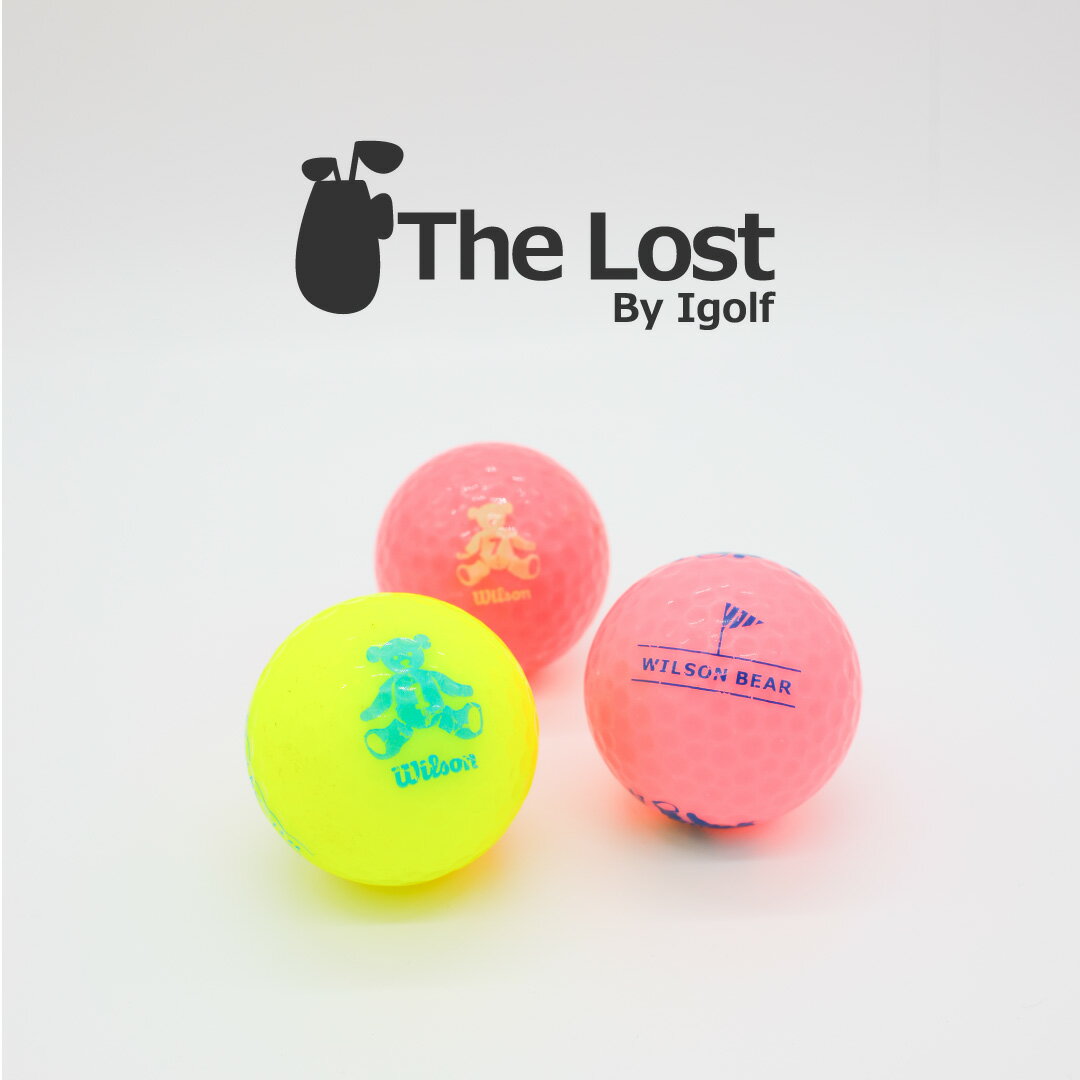 楽天市場】ウィルソン ベア クレア ゴルフボールの通販 楽天市場】ウィルソン ベア クレア ゴルフボールの通販