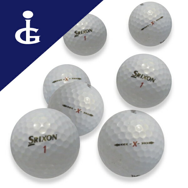 ゴルフボール　ロストボール　SRIXON　スリクソン　X　★★★ランク　1ダースセット　中古　ゴルフ　送料無料