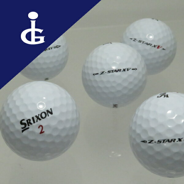 ゴルフボール ロストボール 中古 SRIXON スリクソン Z-STARXV ゼットスターXV モデルアソート ★★★ランク とにかく スリクソン