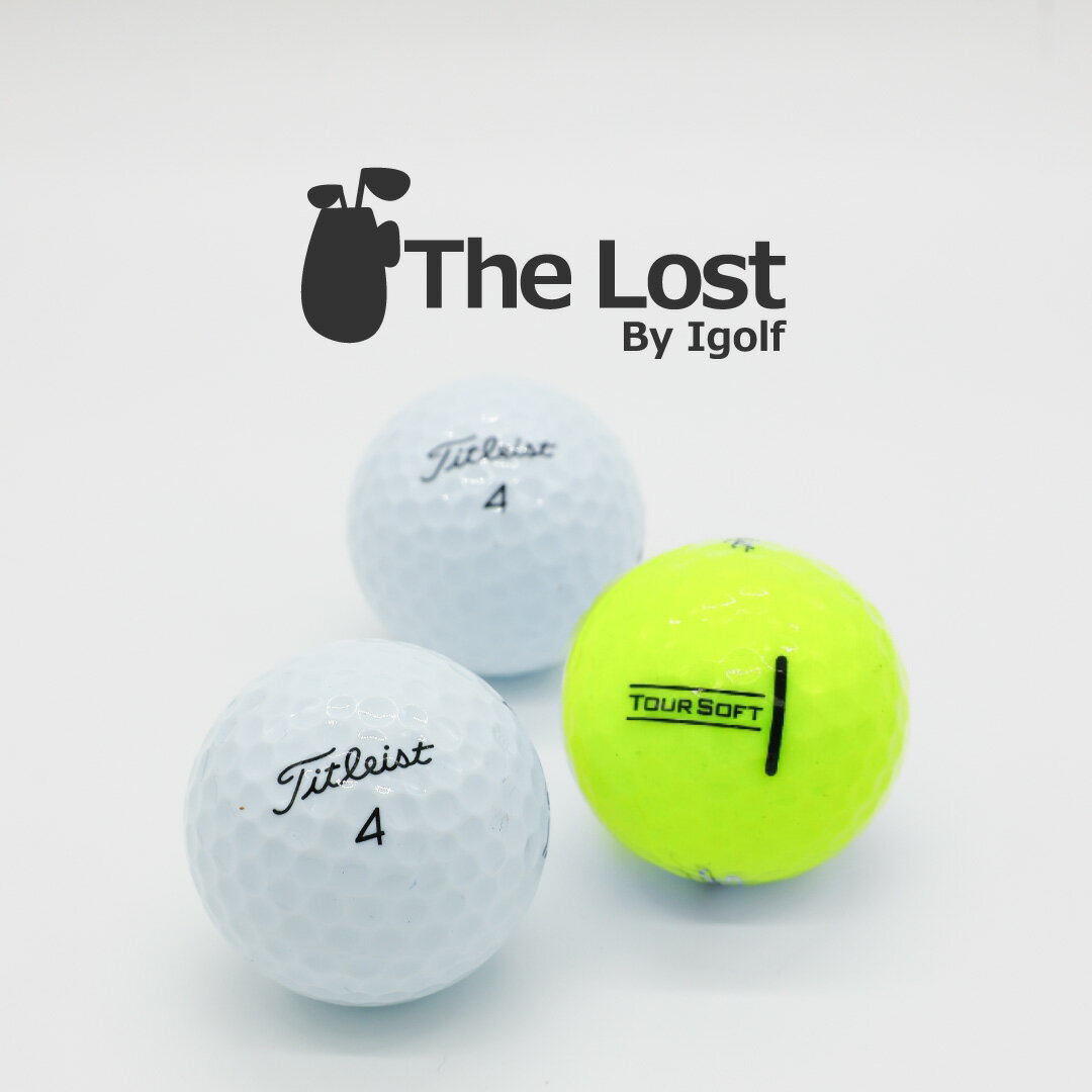 ゴルフボール　ロストボール　中古　TITLEIST　タイトリスト　TOUR SOFT　ツアーソフト　2022年モデル　★★★ランク