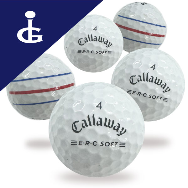 ゴルフボール ロストボール 中古 Callaway キャロウェイ ERC SOFT ERCソフト 2021年モデル ★★★ランク