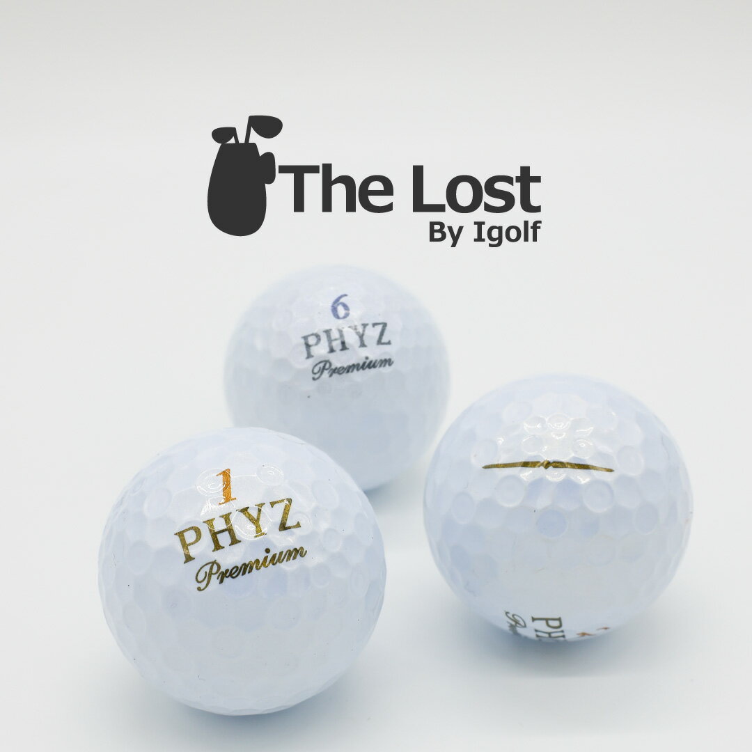 ゴルフボール ロストボール 中古 BRIDGESTONE GOLF ブリヂストンゴルフ PHYZ プレミアム ファイズ 2014年モデル ★★★ランク