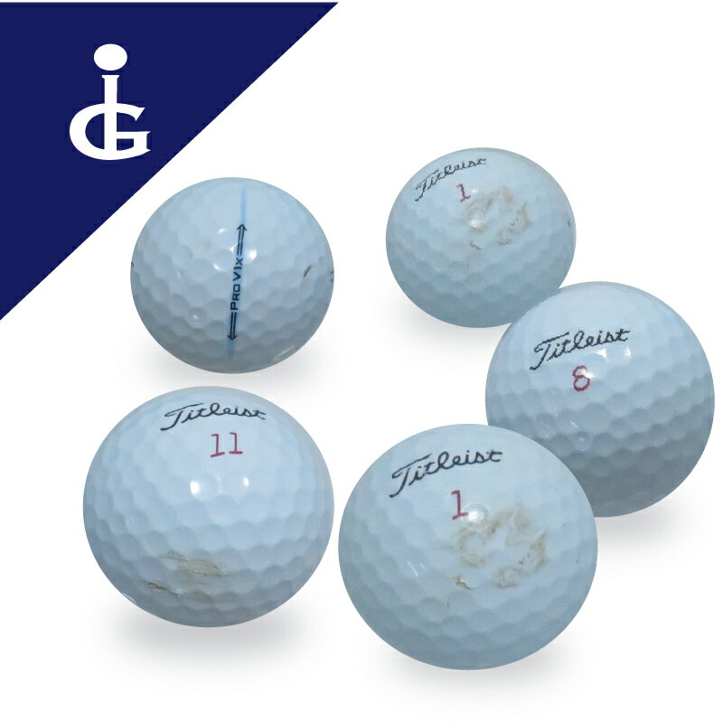 【送料無料】タイトリスト プロV1x 2021年モデルカラー：ホワイト★ランク/2ダース【中古】Titleist Pro V1x 2021年タイトリスト プロ ブイワンエックス ロストボール　ゴルフボール【中古】