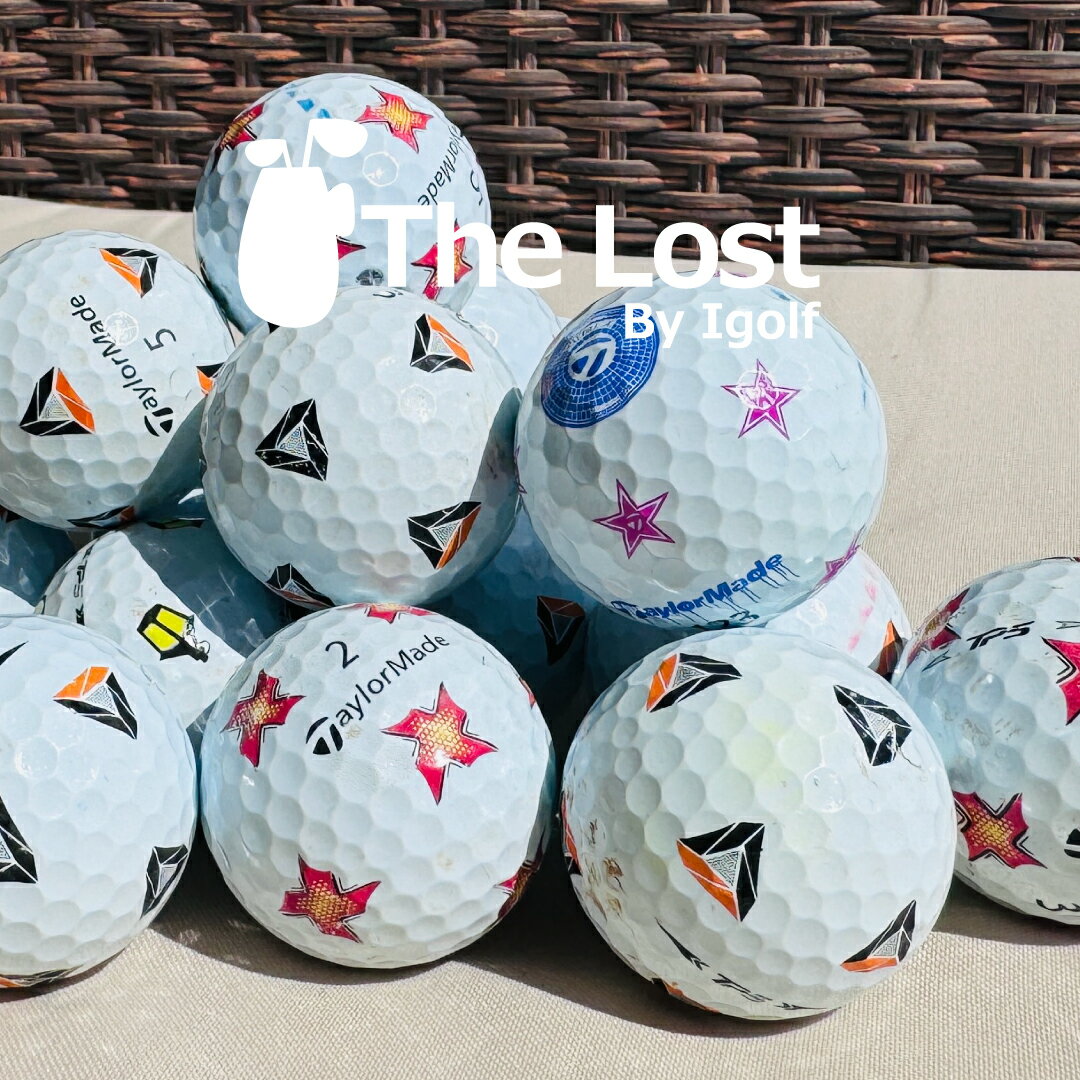 ゴルフボール ロストボール TaylorMade テーラーメイド TP5 Pix 年代混合 ★ランク 20球 セット 中古 送料無料