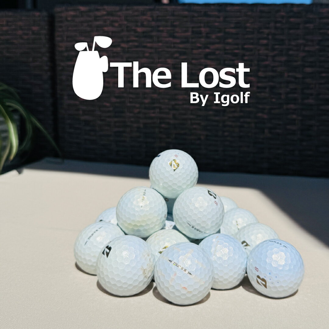 ゴルフボール ロストボール ブリヂストンゴルフ BRIDGESTONE GOLF TourB X ツアーB...